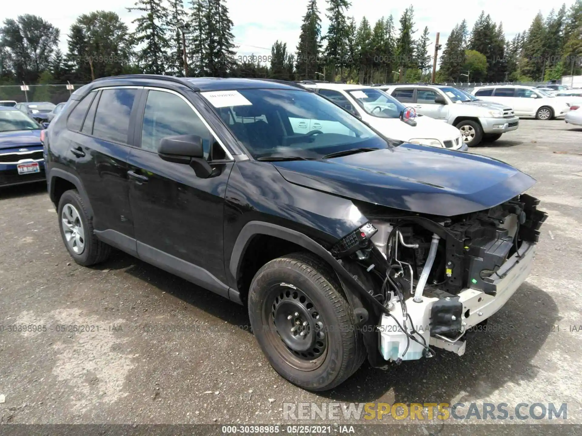 1 Photograph of a damaged car 2T3F1RFV3LC086453 TOYOTA RAV4 2020