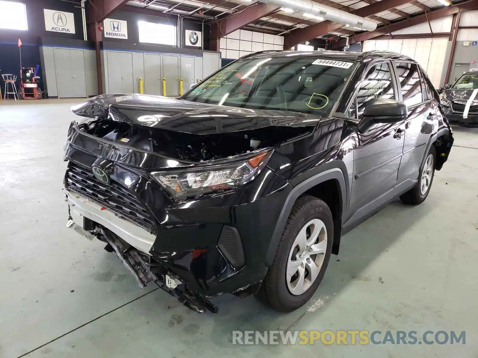 2 Photograph of a damaged car 2T3F1RFV3LC094097 TOYOTA RAV4 2020