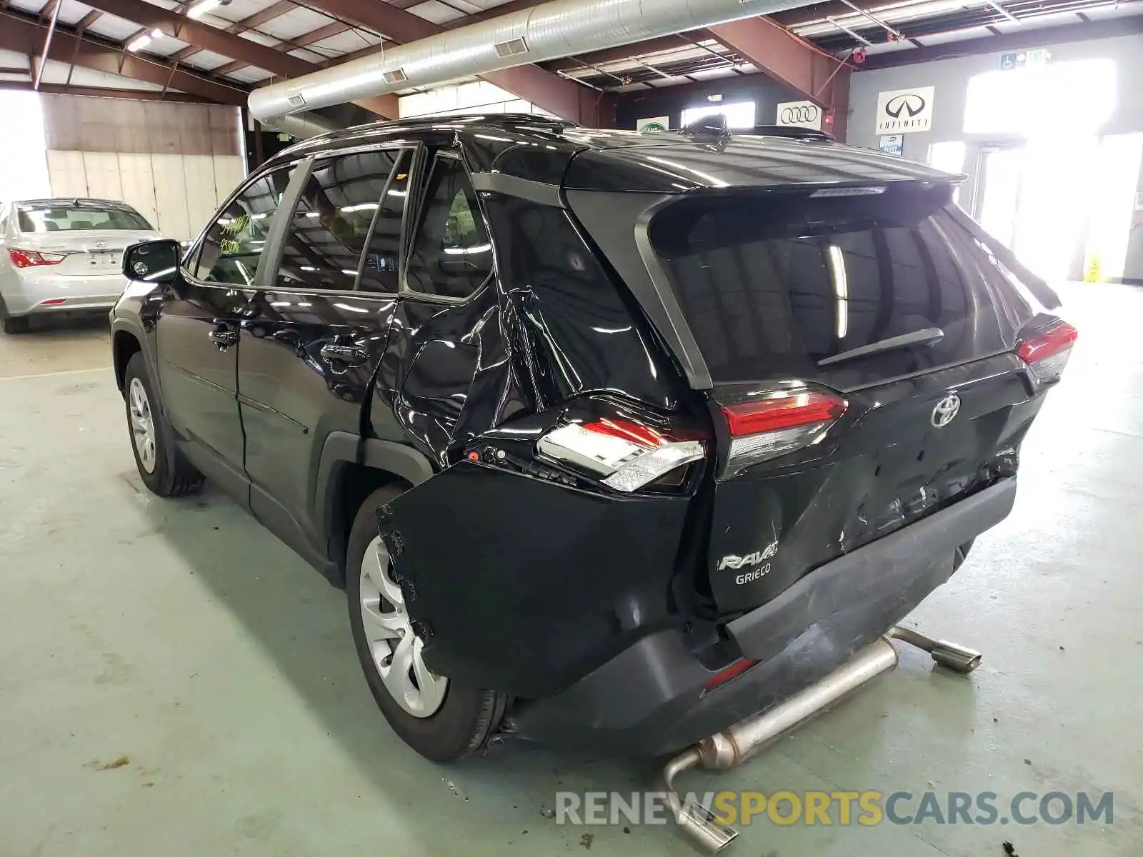 3 Photograph of a damaged car 2T3F1RFV3LC094097 TOYOTA RAV4 2020