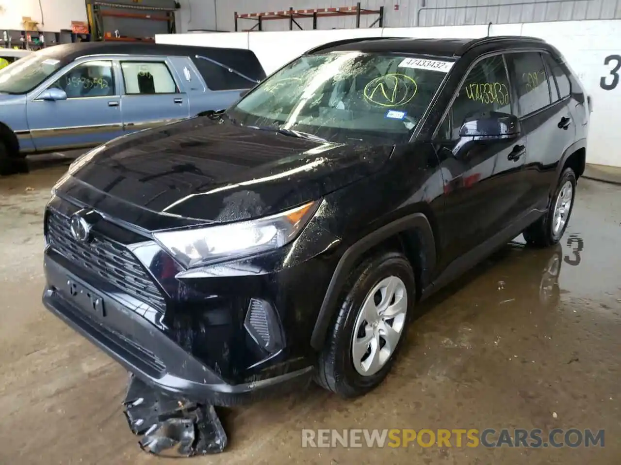 2 Photograph of a damaged car 2T3F1RFV3LC105499 TOYOTA RAV4 2020