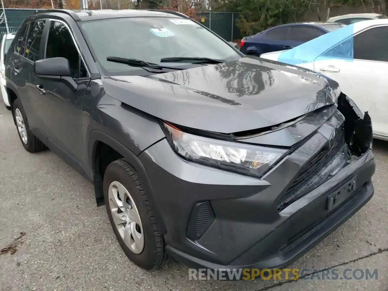 1 Photograph of a damaged car 2T3F1RFV3LC117488 TOYOTA RAV4 2020