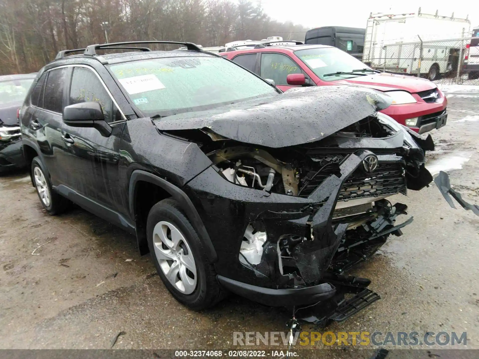 1 Photograph of a damaged car 2T3F1RFV3LW092672 TOYOTA RAV4 2020