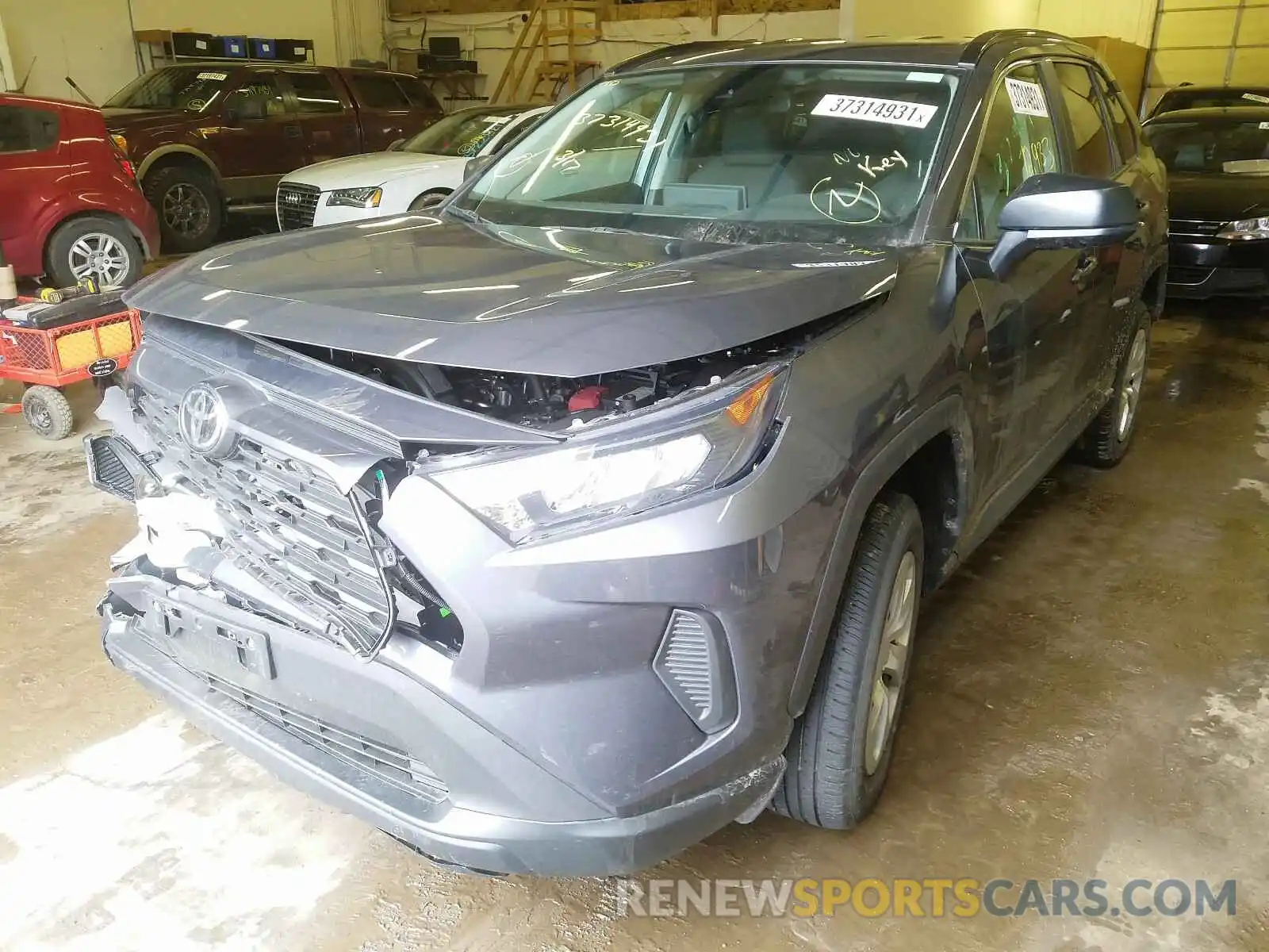 2 Photograph of a damaged car 2T3F1RFV3LW112497 TOYOTA RAV4 2020