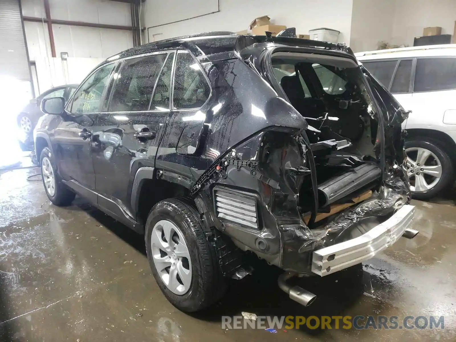 3 Photograph of a damaged car 2T3F1RFV3LW116159 TOYOTA RAV4 2020