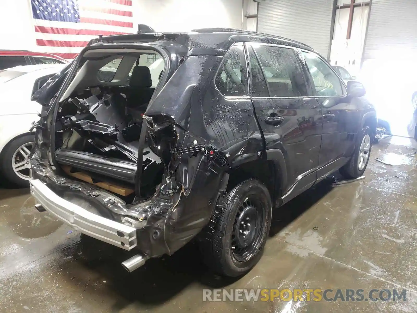 4 Photograph of a damaged car 2T3F1RFV3LW116159 TOYOTA RAV4 2020