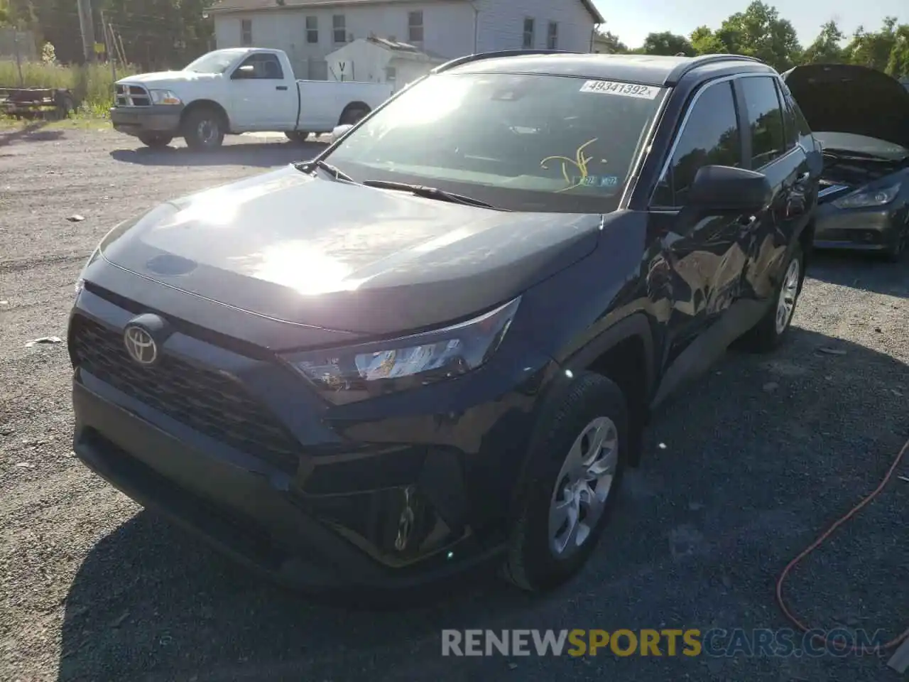 2 Photograph of a damaged car 2T3F1RFV3LW135990 TOYOTA RAV4 2020