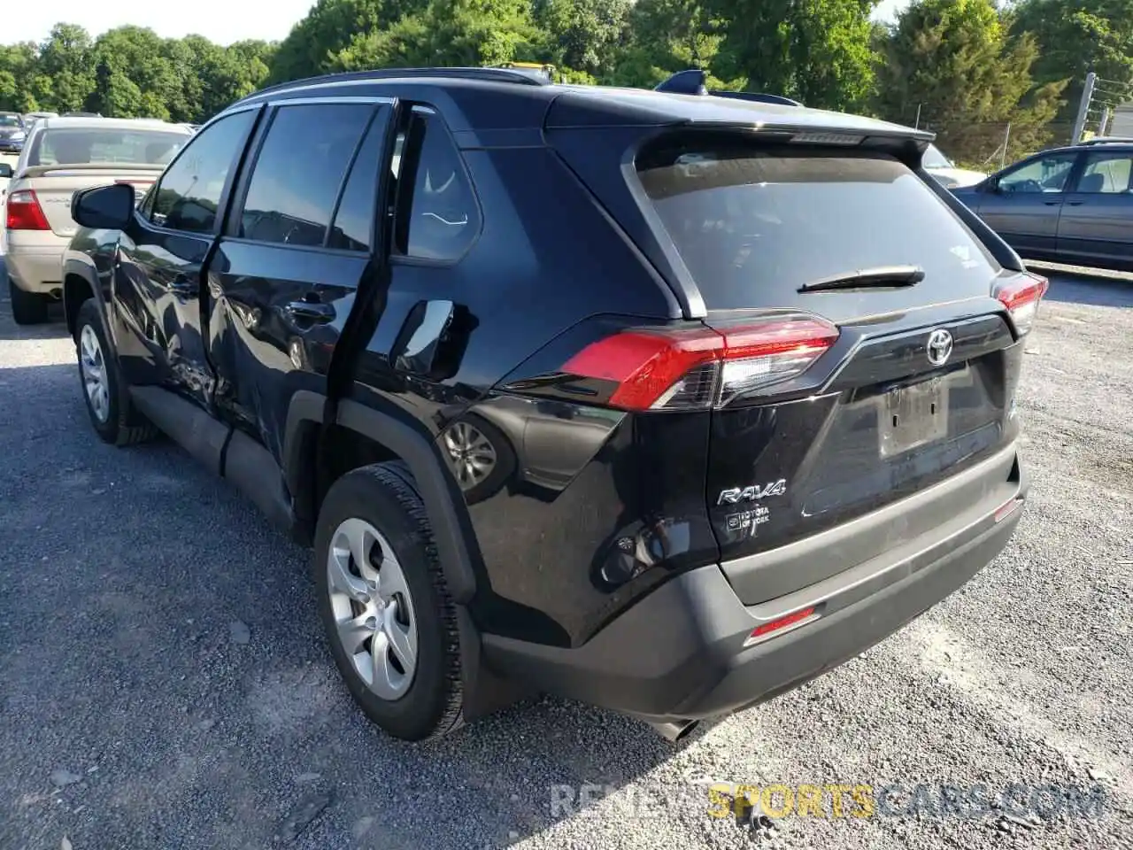 3 Photograph of a damaged car 2T3F1RFV3LW135990 TOYOTA RAV4 2020