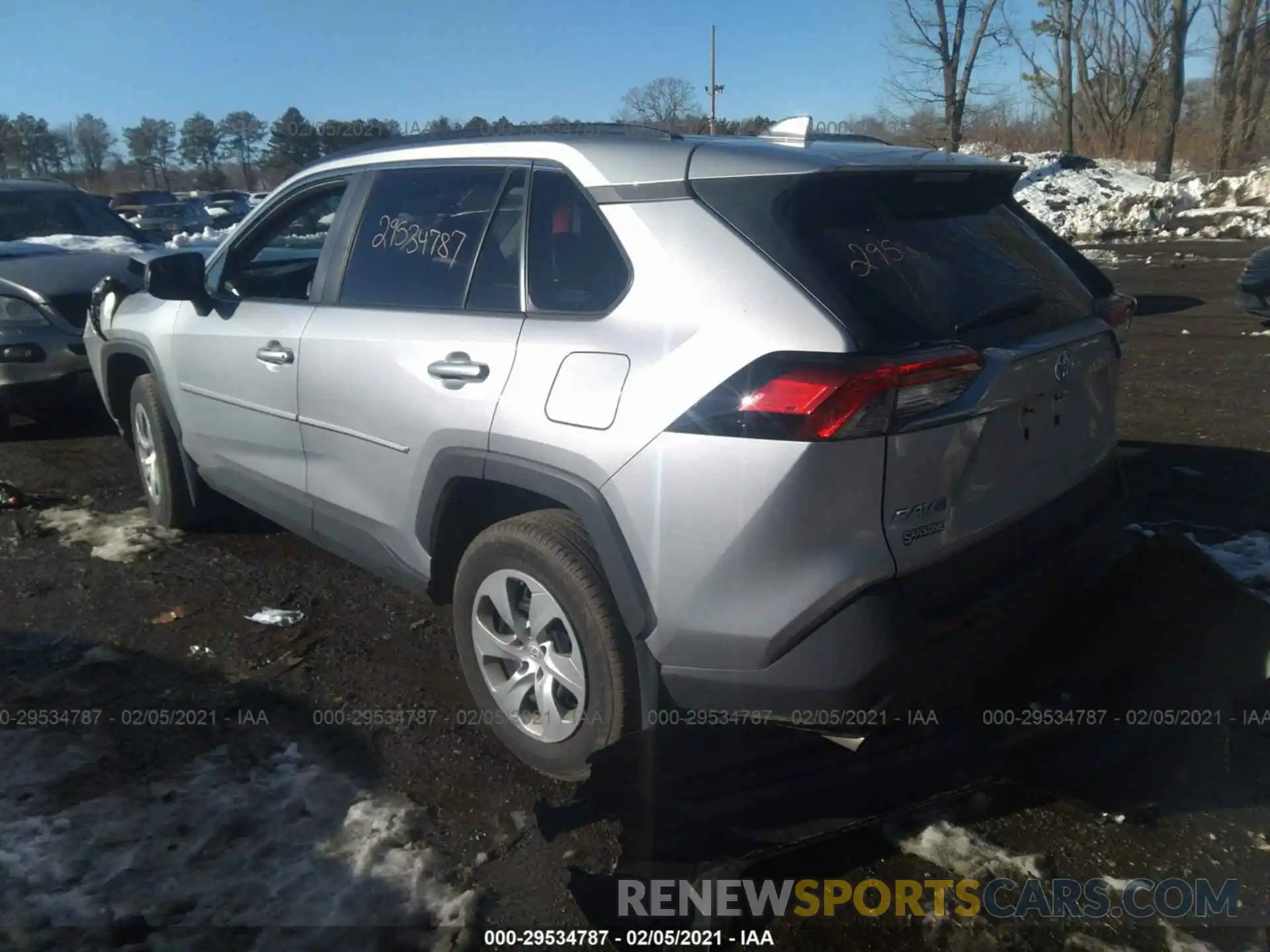 3 Photograph of a damaged car 2T3F1RFV4LC081391 TOYOTA RAV4 2020