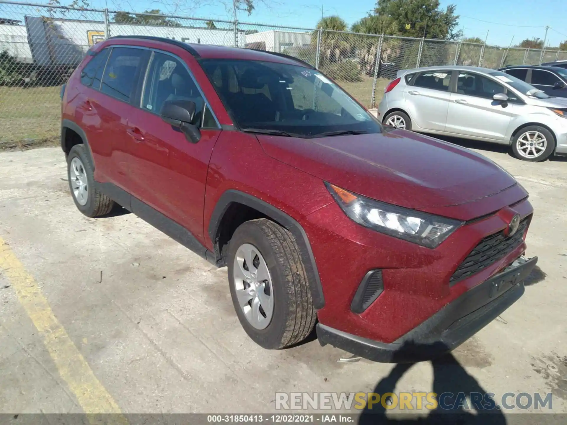 1 Photograph of a damaged car 2T3F1RFV4LC086381 TOYOTA RAV4 2020