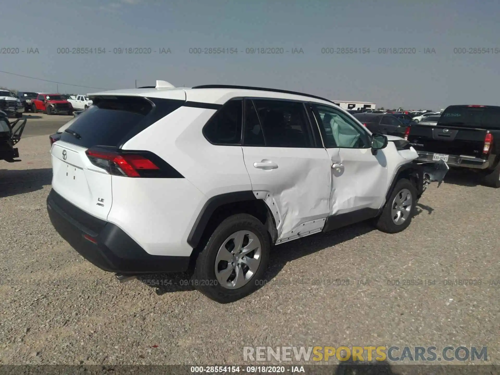 4 Photograph of a damaged car 2T3F1RFV4LC088809 TOYOTA RAV4 2020