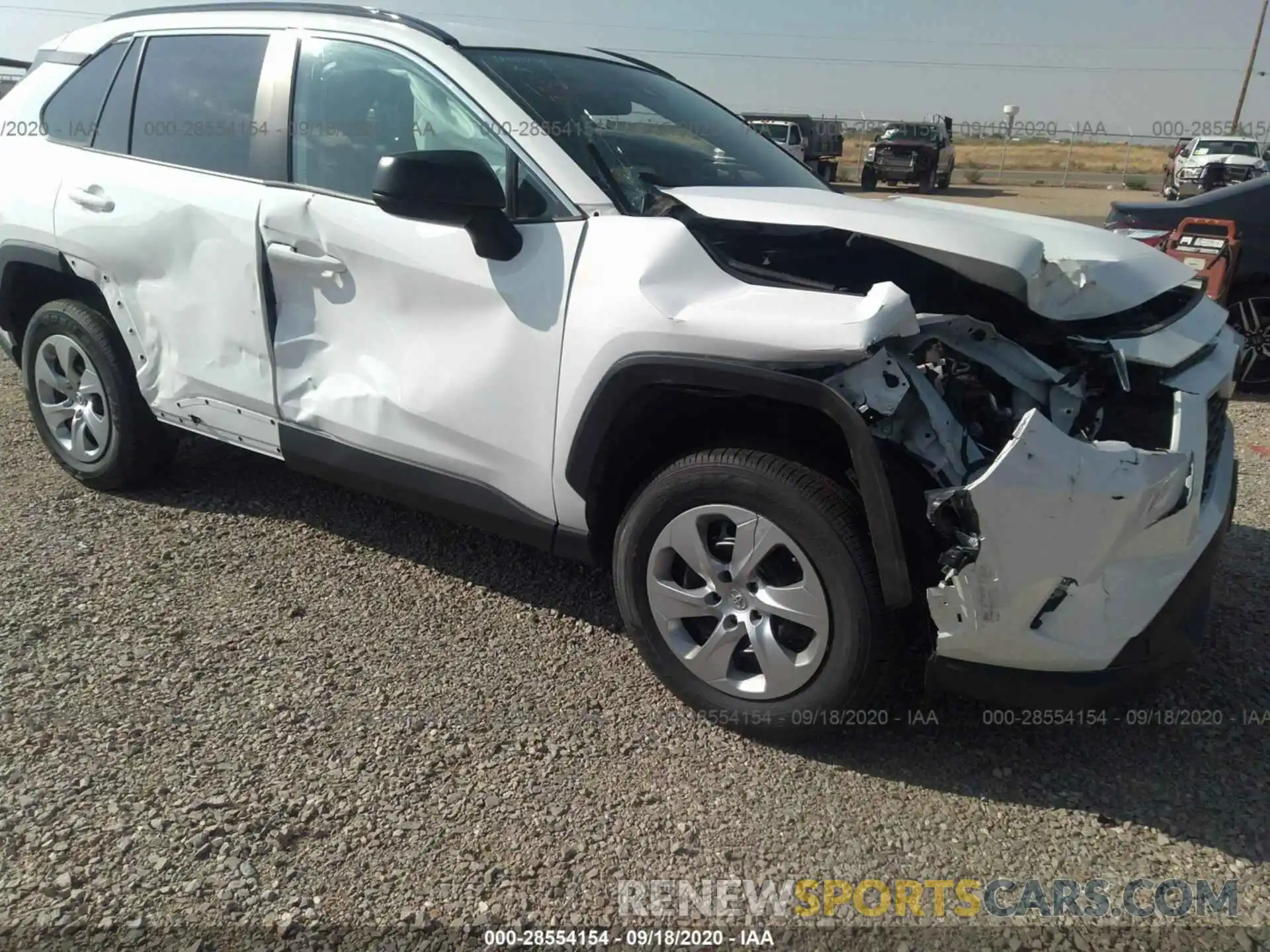 6 Photograph of a damaged car 2T3F1RFV4LC088809 TOYOTA RAV4 2020