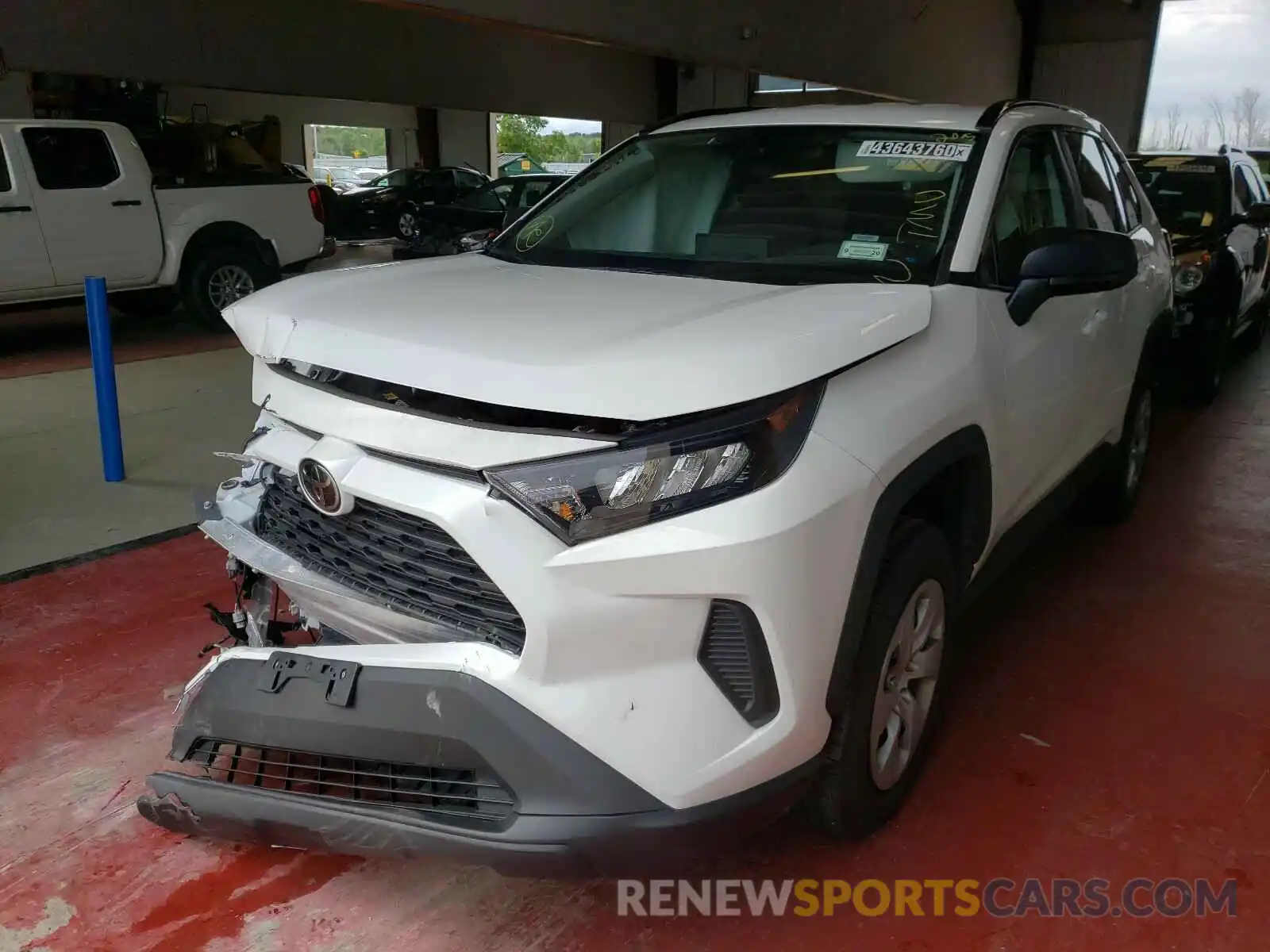 2 Photograph of a damaged car 2T3F1RFV4LC089099 TOYOTA RAV4 2020