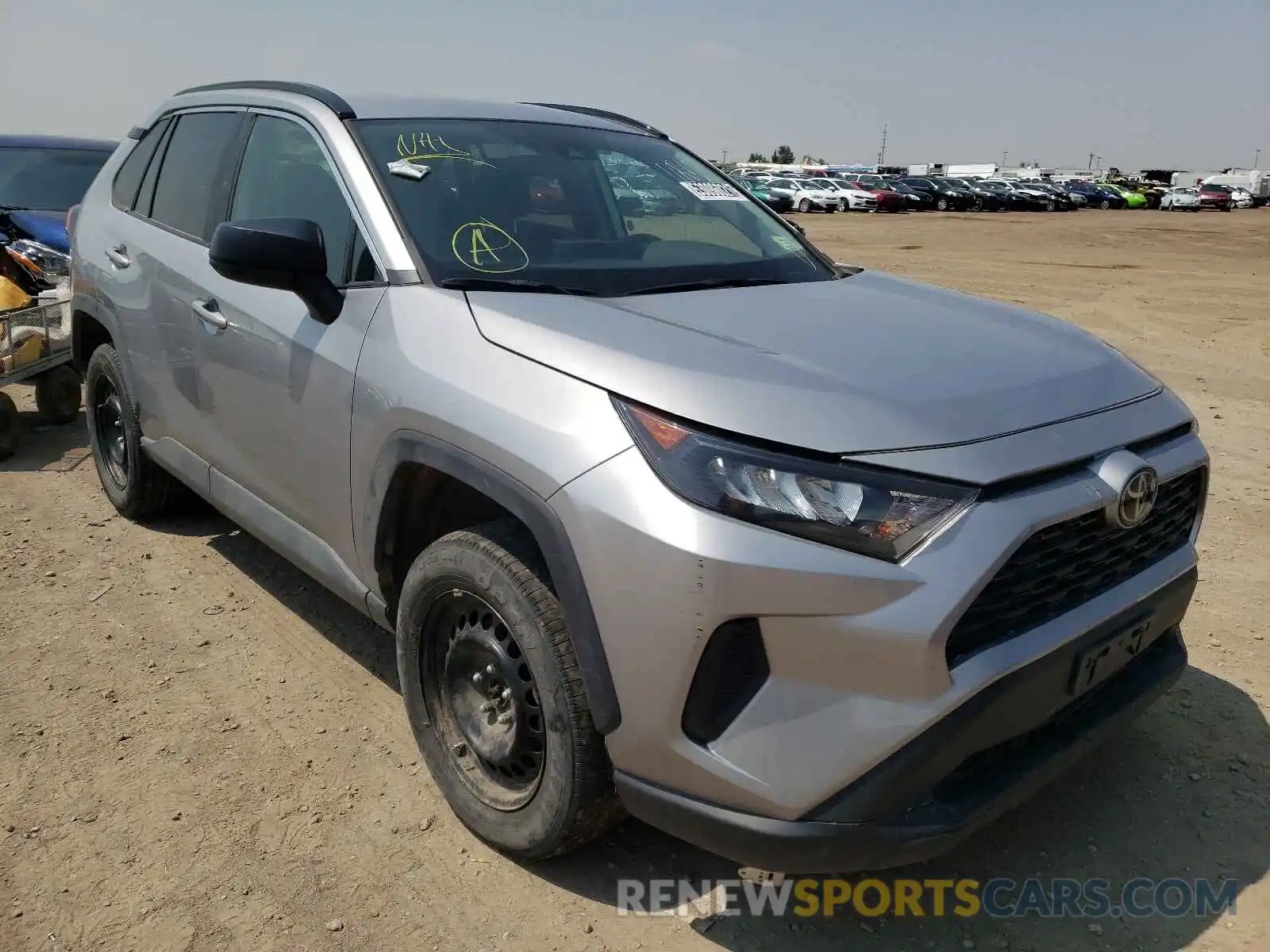 1 Photograph of a damaged car 2T3F1RFV4LC090009 TOYOTA RAV4 2020