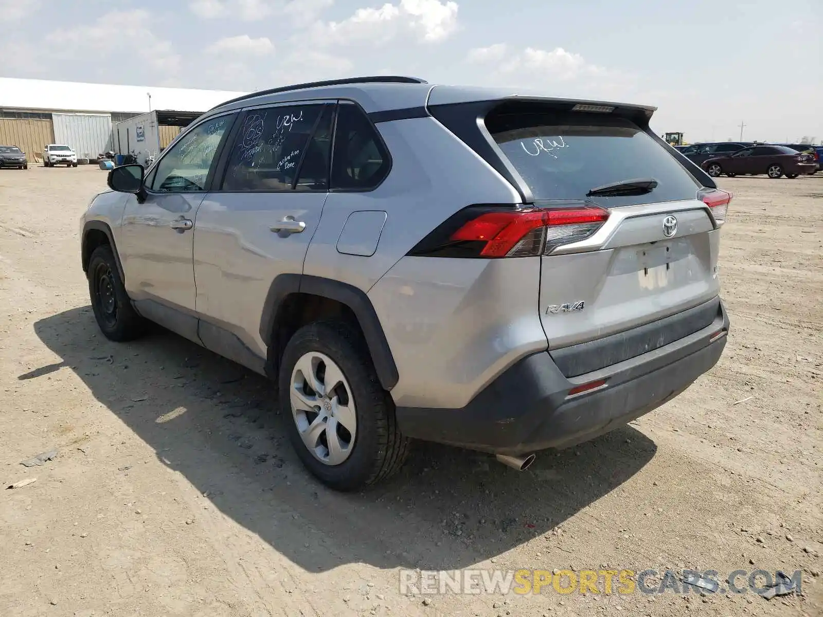 3 Photograph of a damaged car 2T3F1RFV4LC090009 TOYOTA RAV4 2020