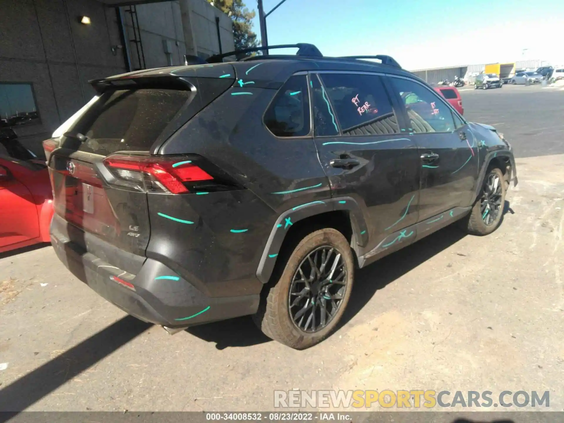 4 Photograph of a damaged car 2T3F1RFV4LC097705 TOYOTA RAV4 2020