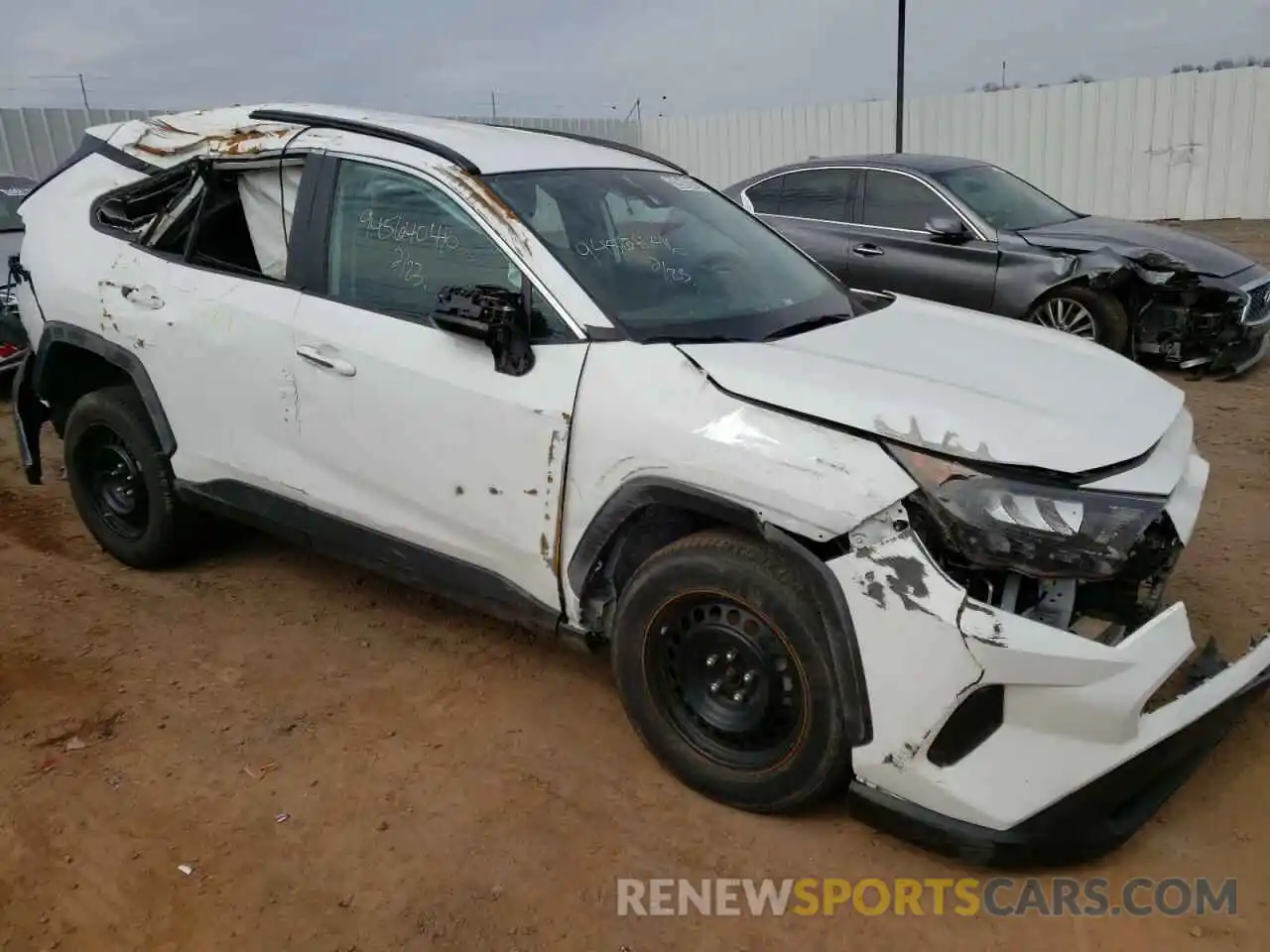 9 Photograph of a damaged car 2T3F1RFV4LC098823 TOYOTA RAV4 2020