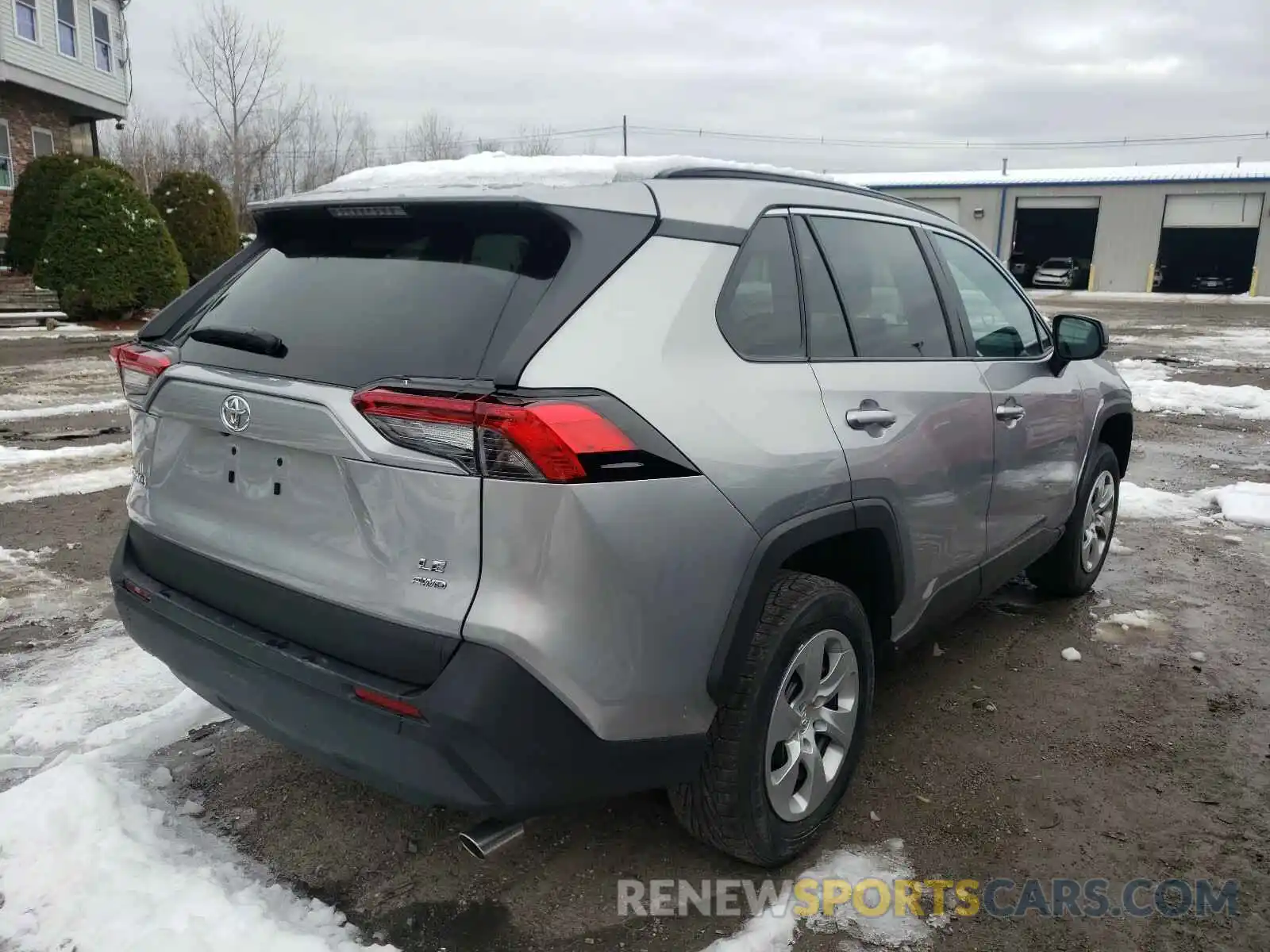 4 Photograph of a damaged car 2T3F1RFV4LC099034 TOYOTA RAV4 2020