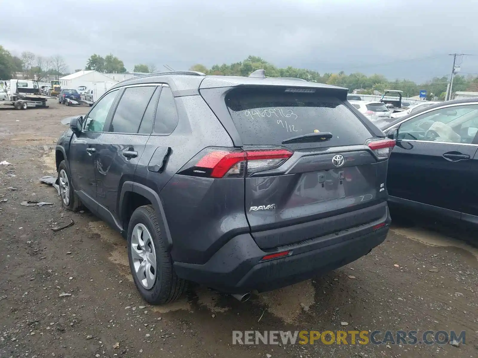 3 Photograph of a damaged car 2T3F1RFV4LC099860 TOYOTA RAV4 2020