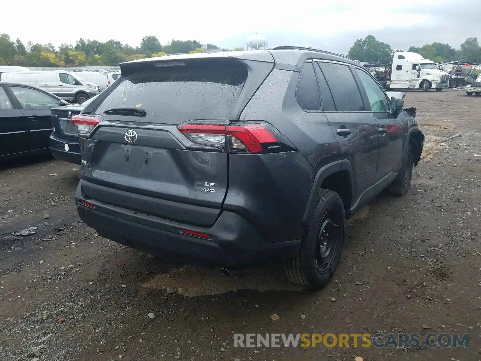 4 Photograph of a damaged car 2T3F1RFV4LC099860 TOYOTA RAV4 2020