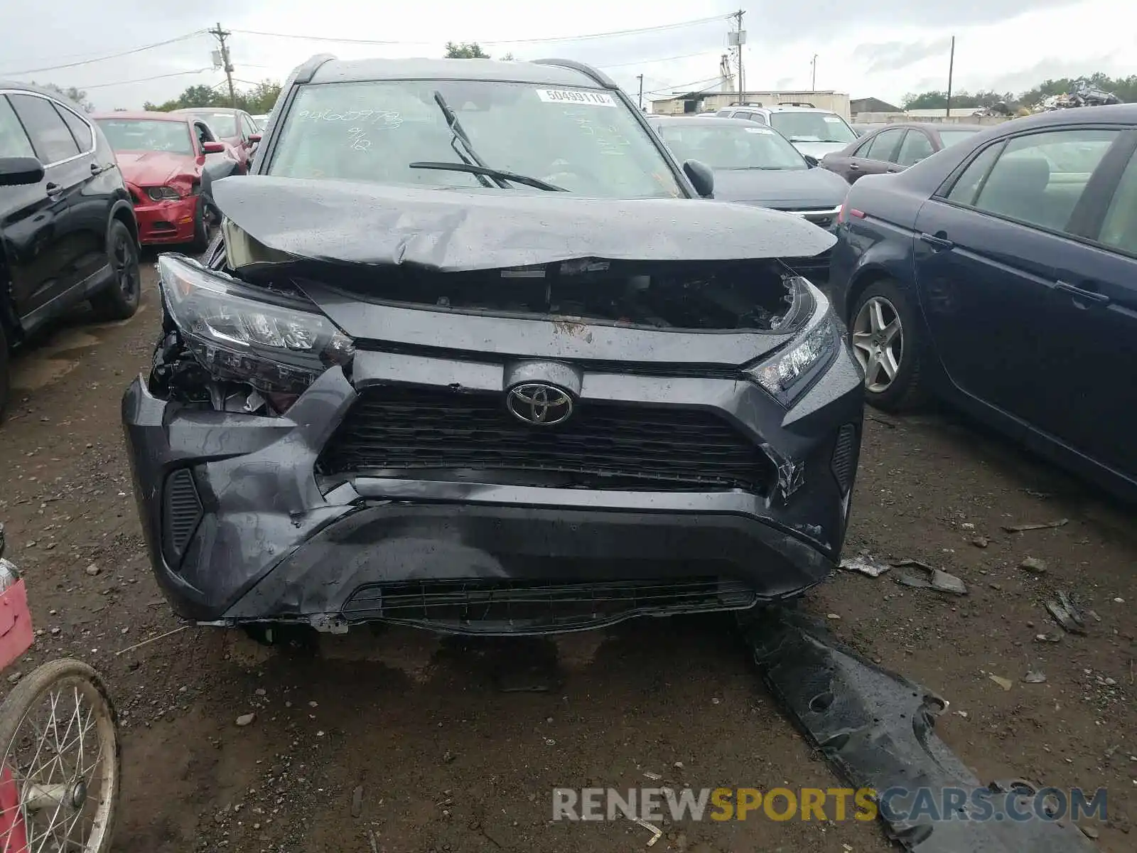 9 Photograph of a damaged car 2T3F1RFV4LC099860 TOYOTA RAV4 2020