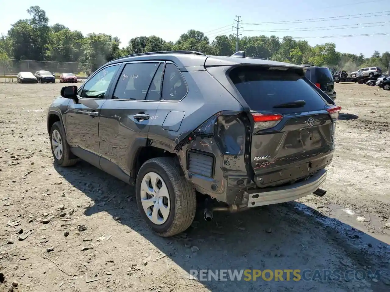 3 Photograph of a damaged car 2T3F1RFV4LC105205 TOYOTA RAV4 2020