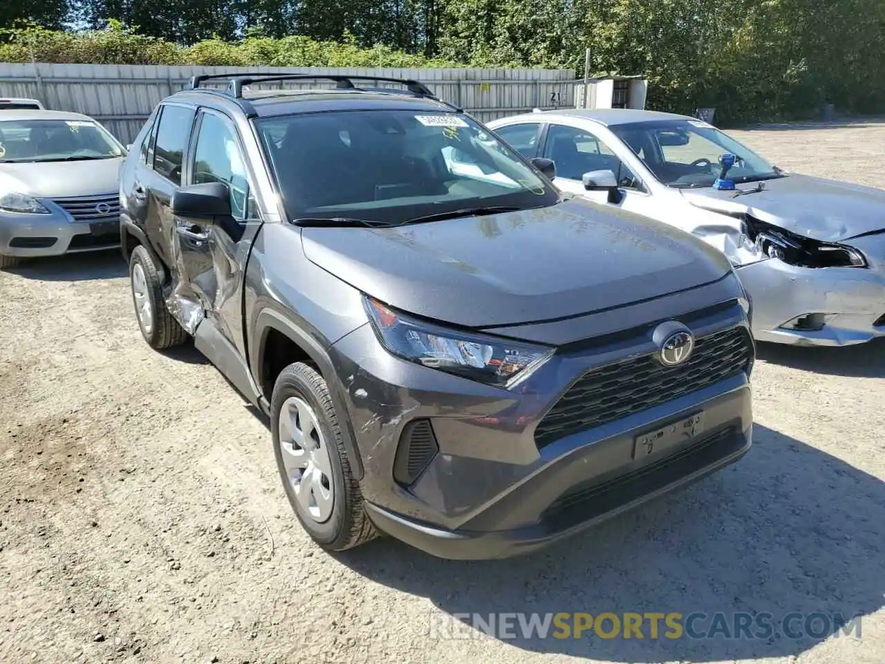 1 Photograph of a damaged car 2T3F1RFV4LC112560 TOYOTA RAV4 2020