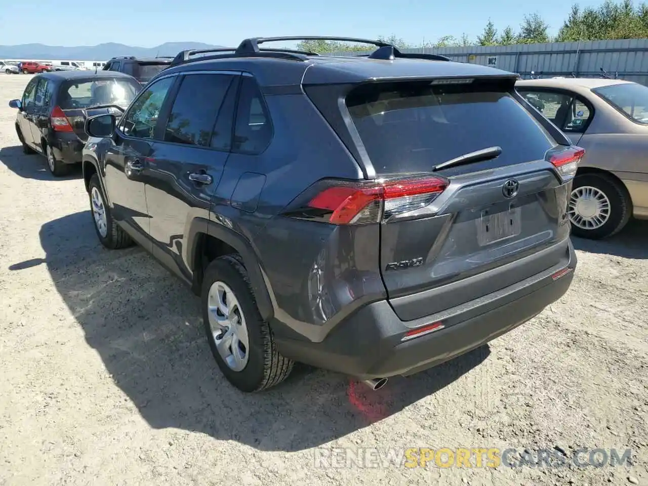 3 Photograph of a damaged car 2T3F1RFV4LC112560 TOYOTA RAV4 2020