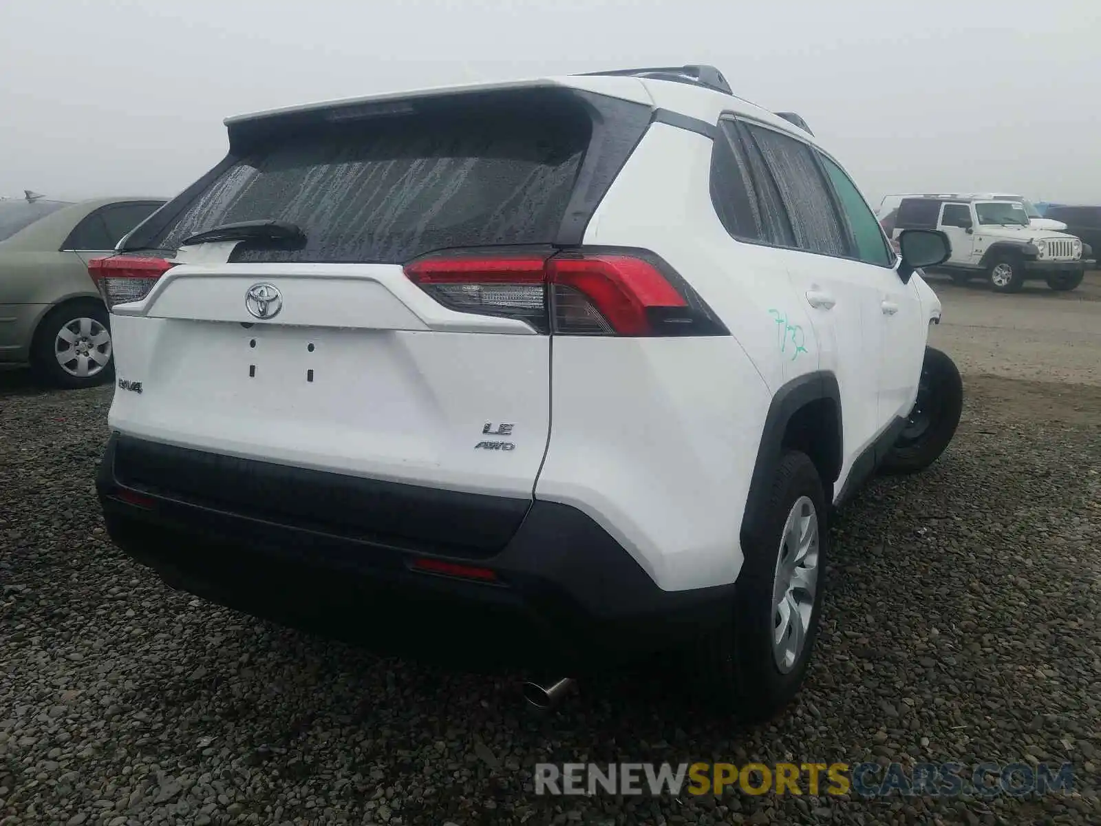 4 Photograph of a damaged car 2T3F1RFV4LC116687 TOYOTA RAV4 2020