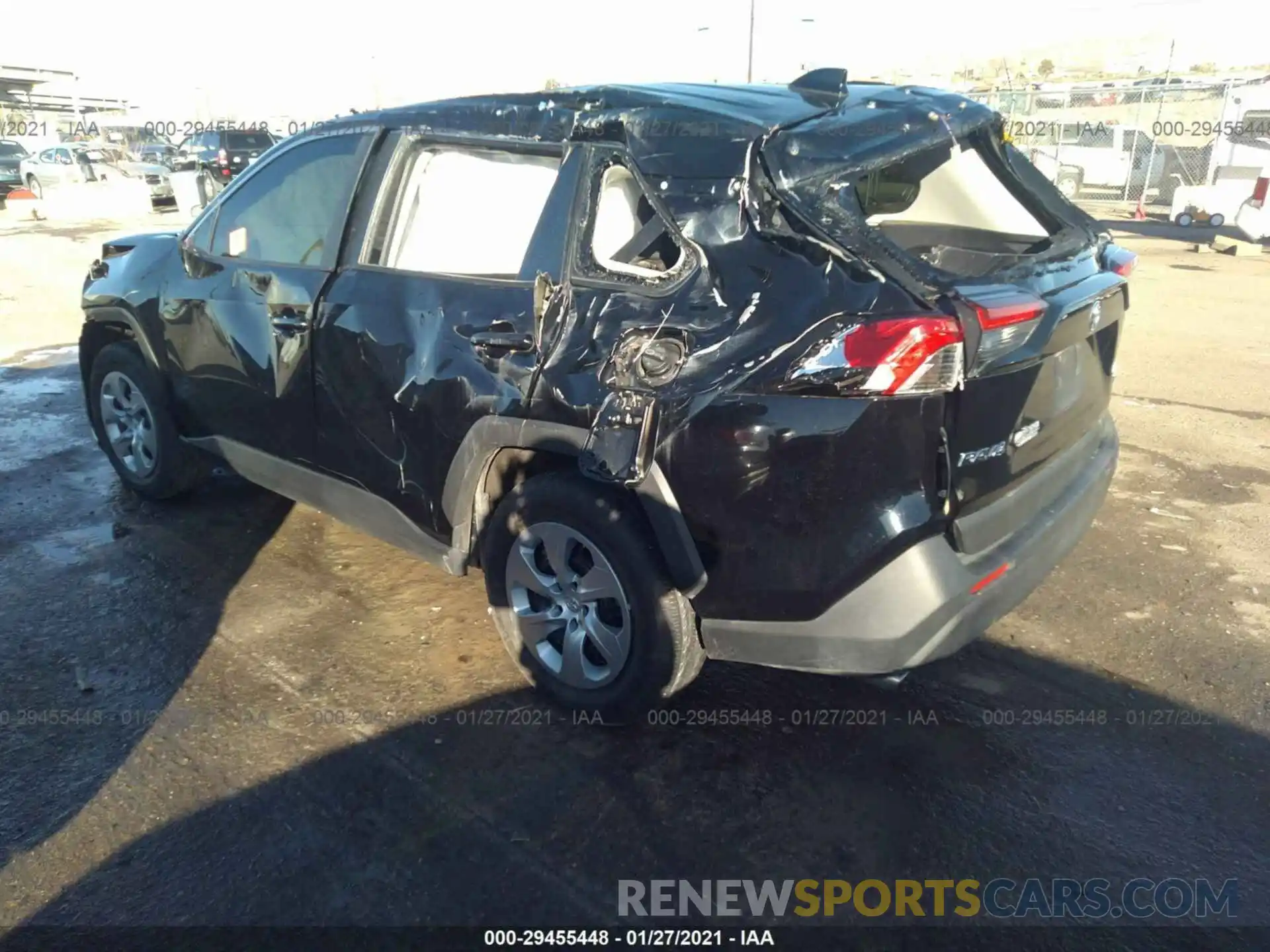 3 Photograph of a damaged car 2T3F1RFV4LC118973 TOYOTA RAV4 2020