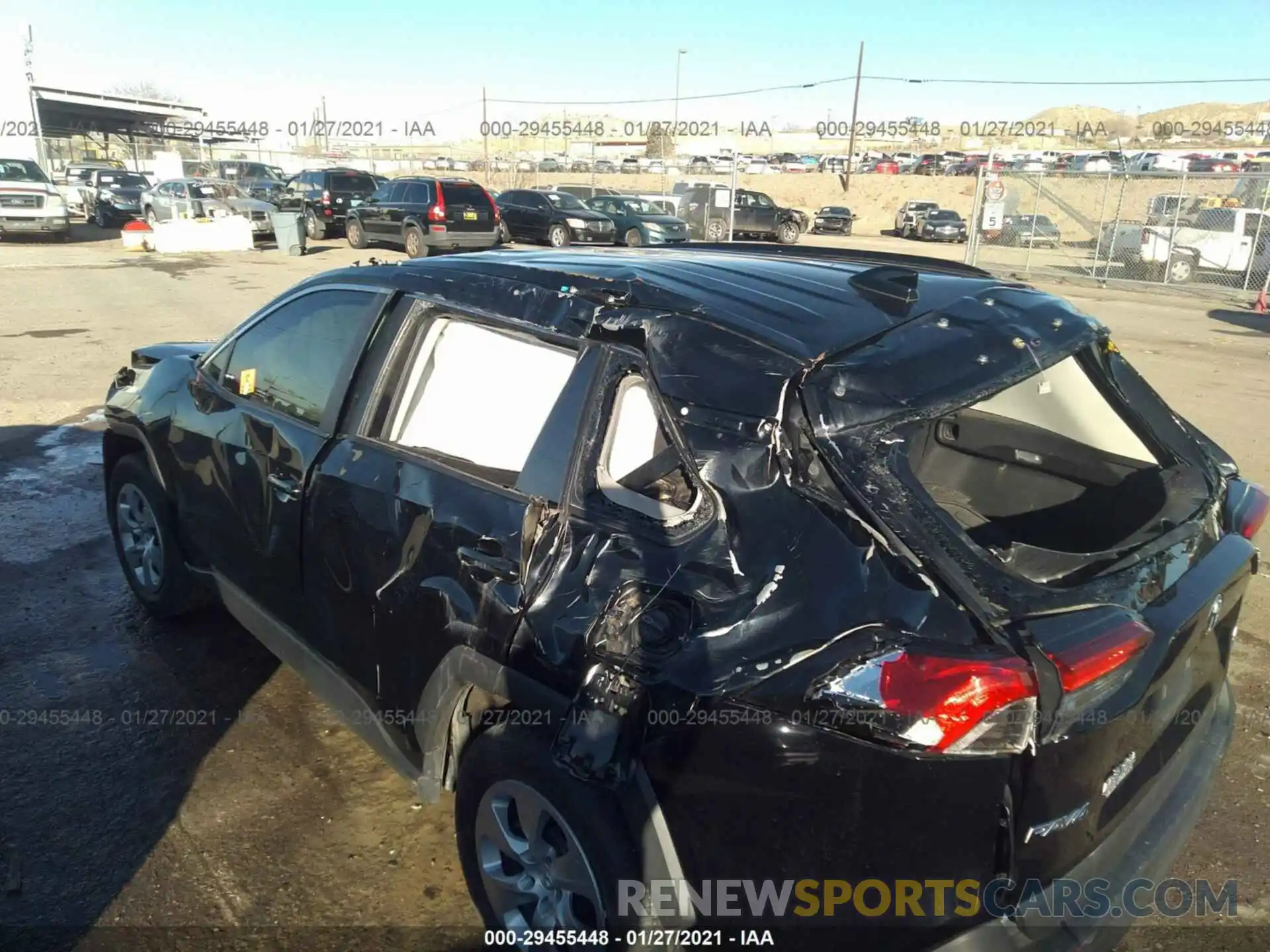 6 Photograph of a damaged car 2T3F1RFV4LC118973 TOYOTA RAV4 2020