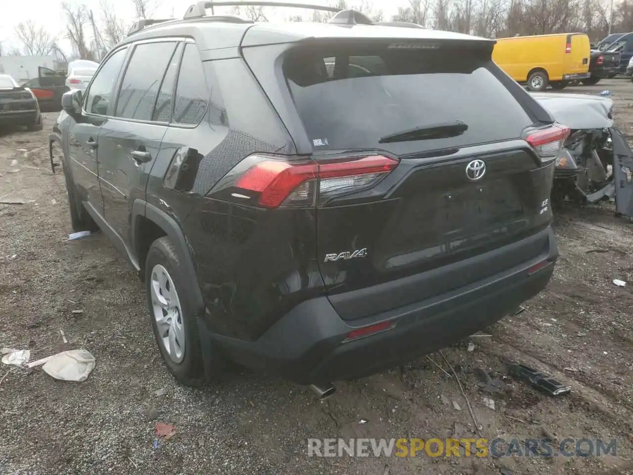 3 Photograph of a damaged car 2T3F1RFV4LW089439 TOYOTA RAV4 2020