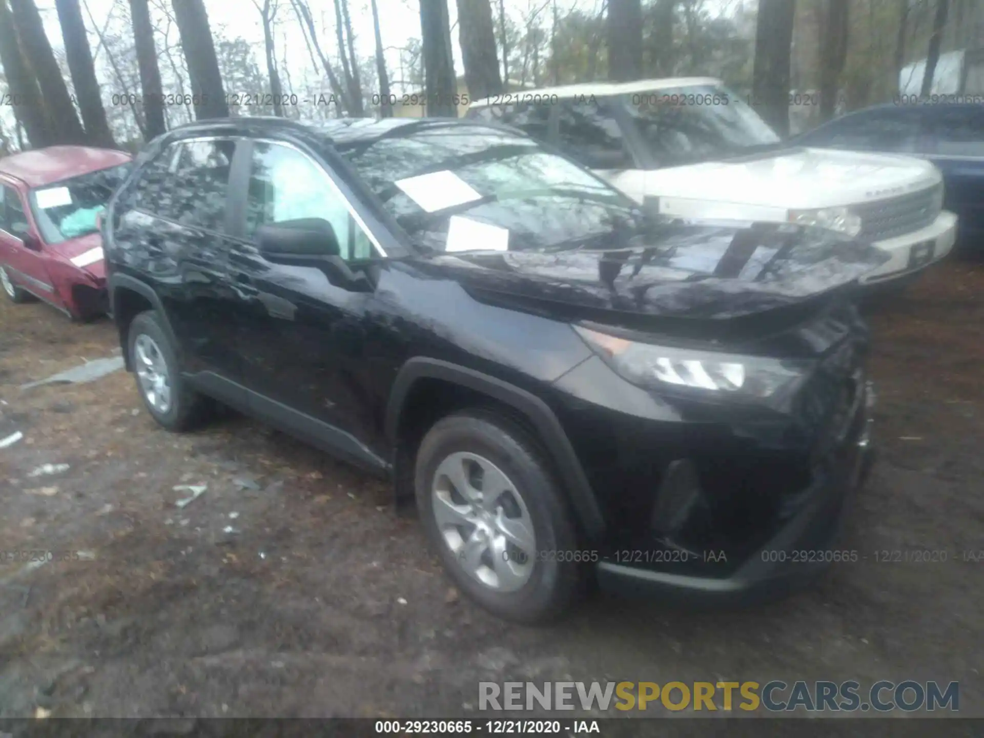 1 Photograph of a damaged car 2T3F1RFV4LW115280 TOYOTA RAV4 2020