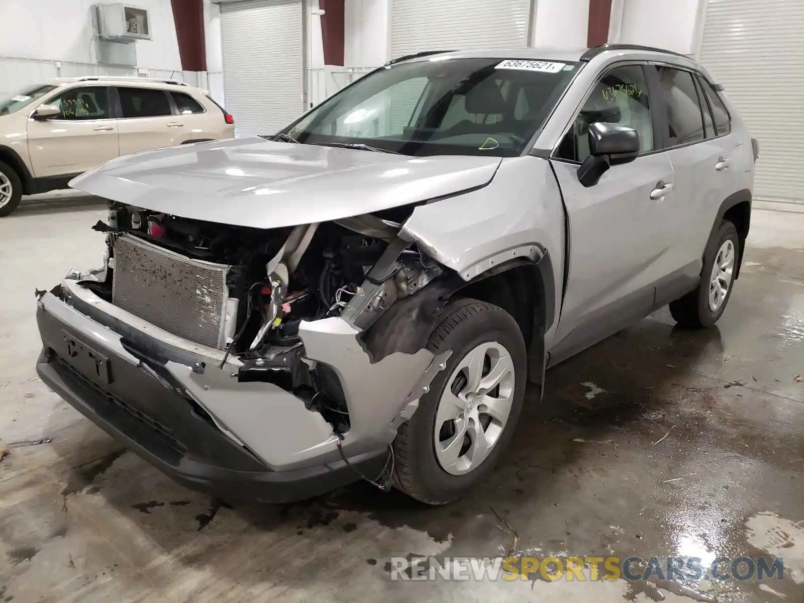 2 Photograph of a damaged car 2T3F1RFV4LW129356 TOYOTA RAV4 2020