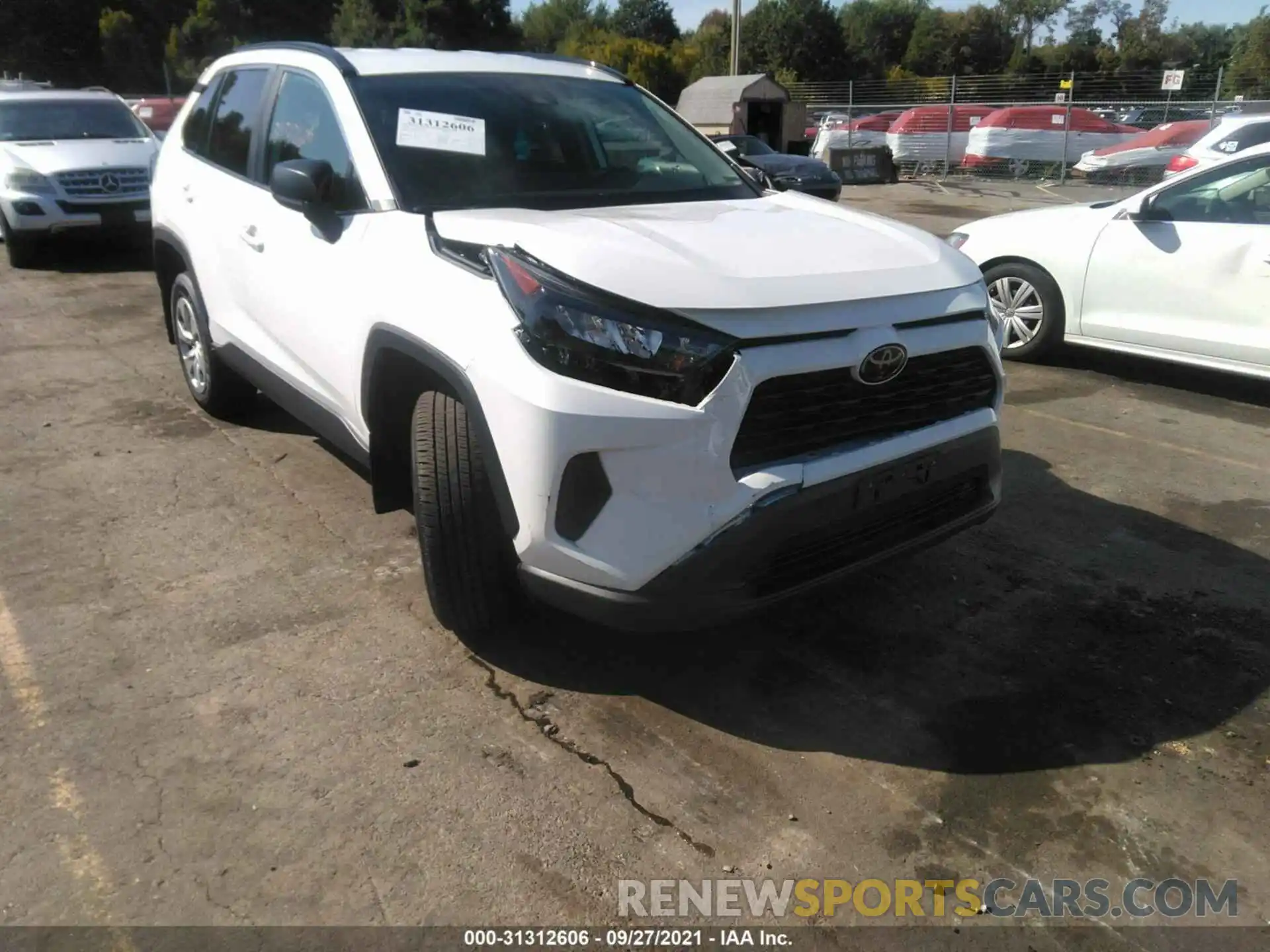 6 Фотография поврежденного автомобиля 2T3F1RFV4LW133035 TOYOTA RAV4 2020