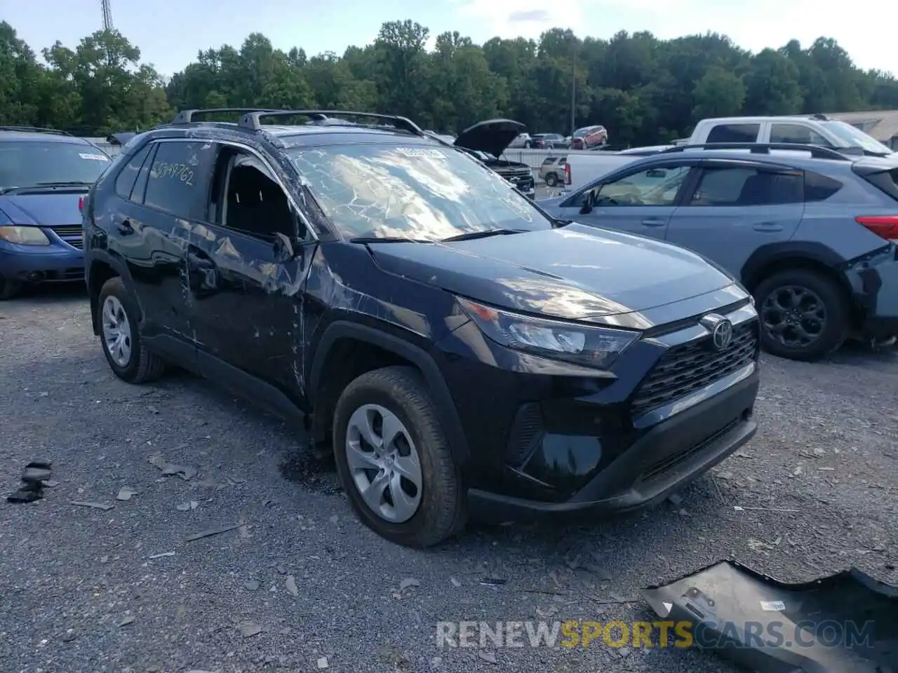 1 Фотография поврежденного автомобиля 2T3F1RFV4LW138462 TOYOTA RAV4 2020