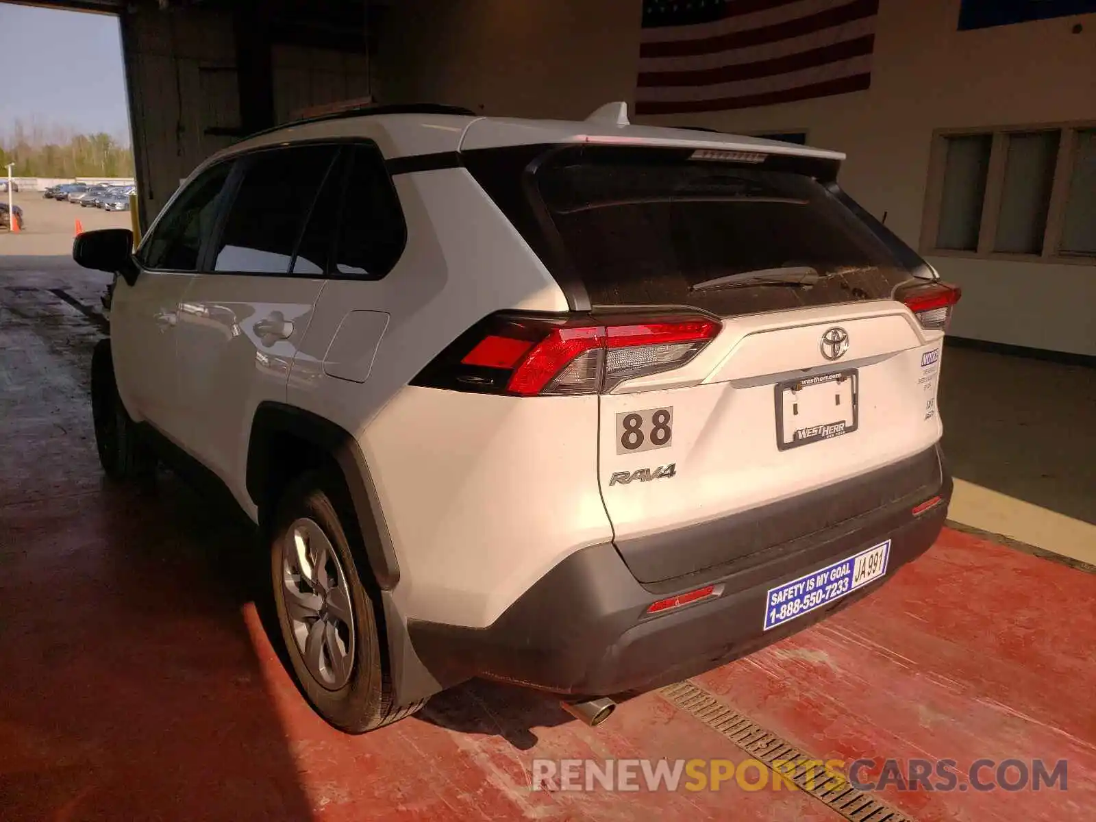 3 Photograph of a damaged car 2T3F1RFV5LC066446 TOYOTA RAV4 2020