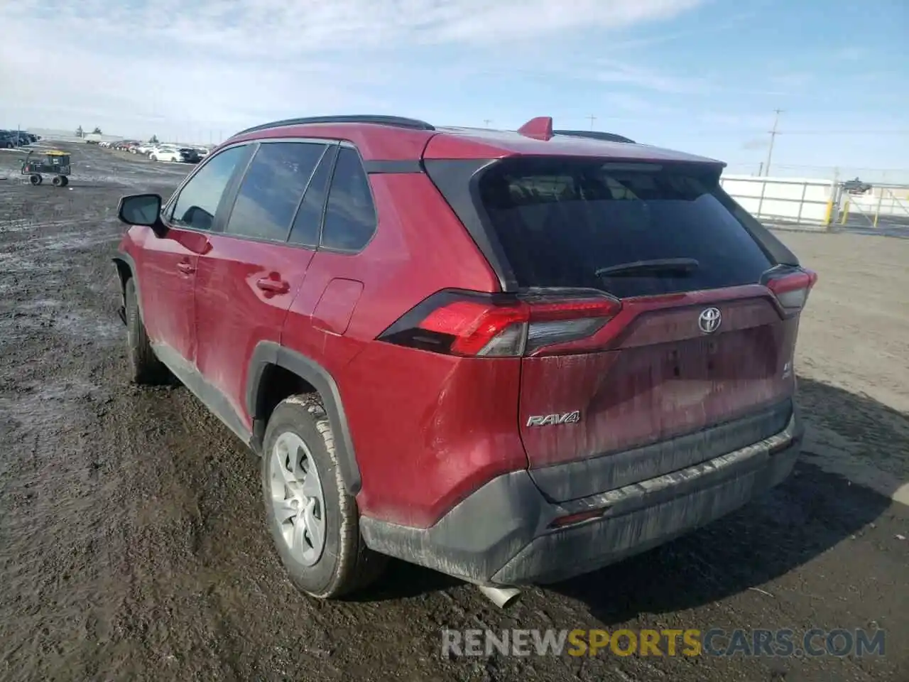 3 Photograph of a damaged car 2T3F1RFV5LC083831 TOYOTA RAV4 2020