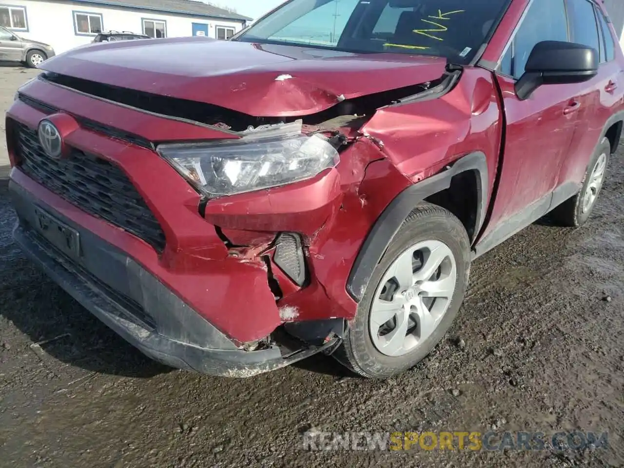 9 Photograph of a damaged car 2T3F1RFV5LC083831 TOYOTA RAV4 2020