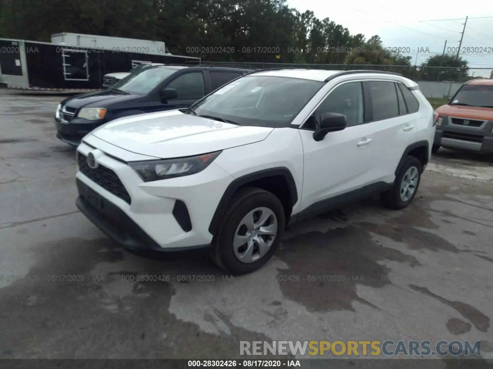 2 Photograph of a damaged car 2T3F1RFV5LC084042 TOYOTA RAV4 2020