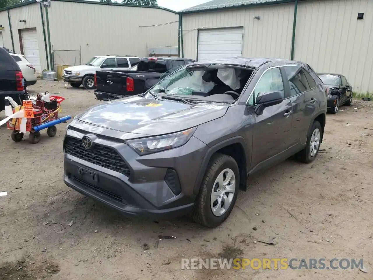 2 Photograph of a damaged car 2T3F1RFV5LC084610 TOYOTA RAV4 2020