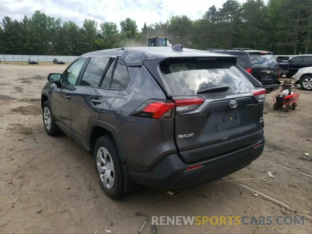 3 Photograph of a damaged car 2T3F1RFV5LC084610 TOYOTA RAV4 2020