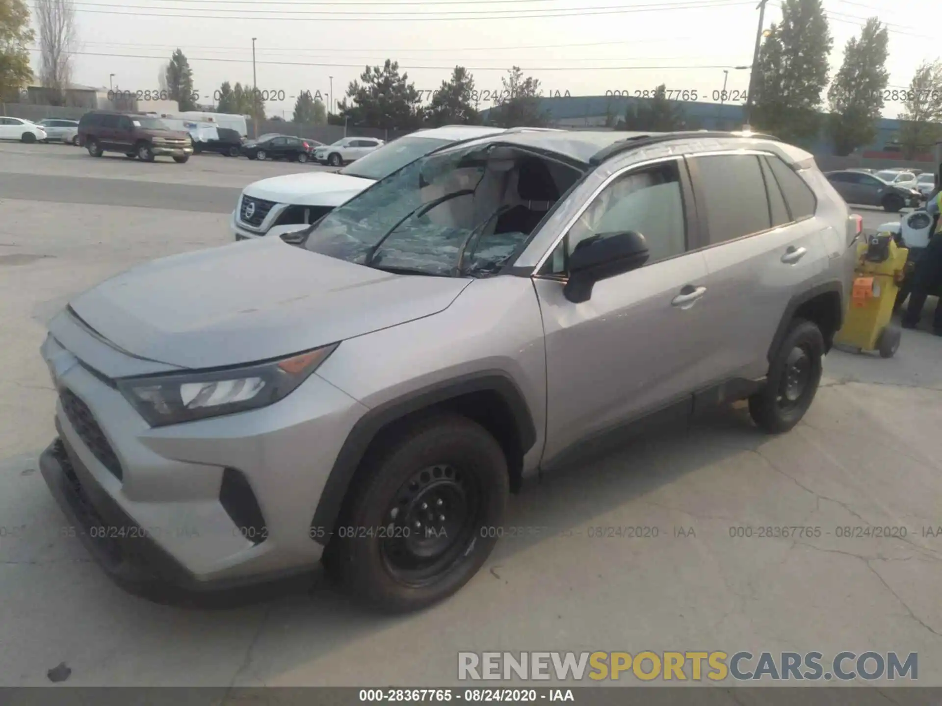 2 Photograph of a damaged car 2T3F1RFV5LC087099 TOYOTA RAV4 2020