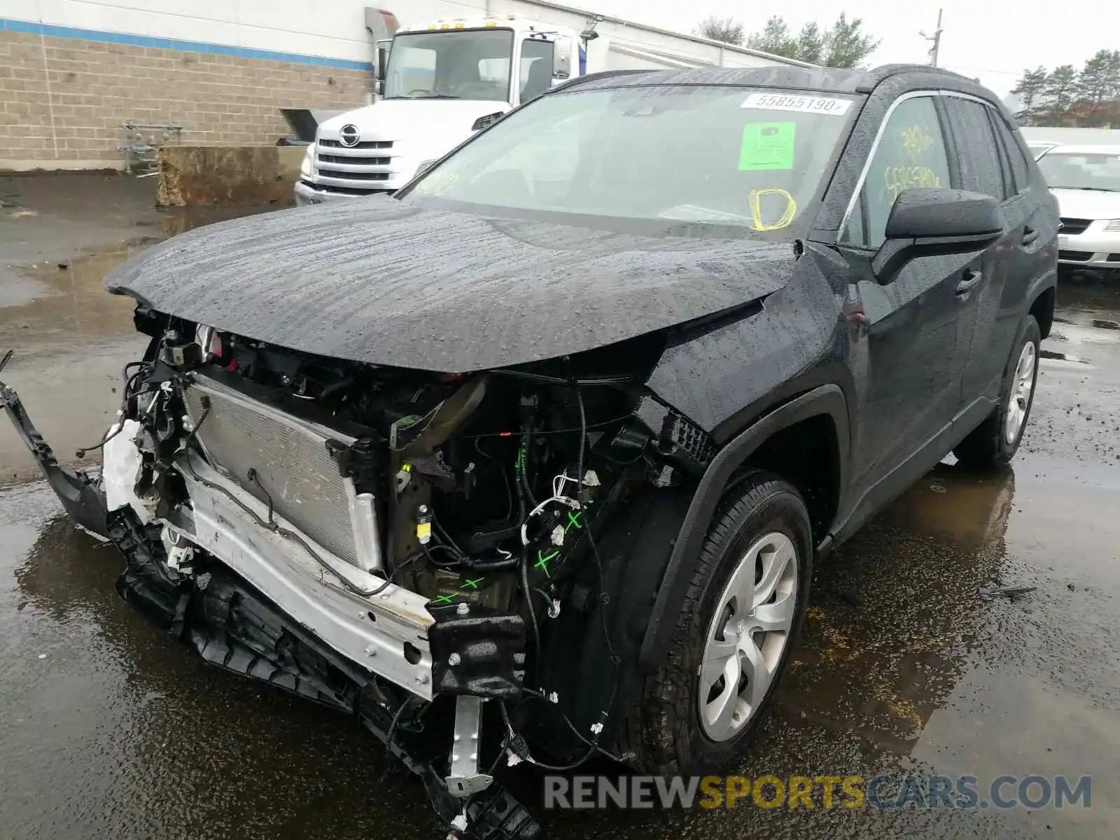 2 Photograph of a damaged car 2T3F1RFV5LC097552 TOYOTA RAV4 2020