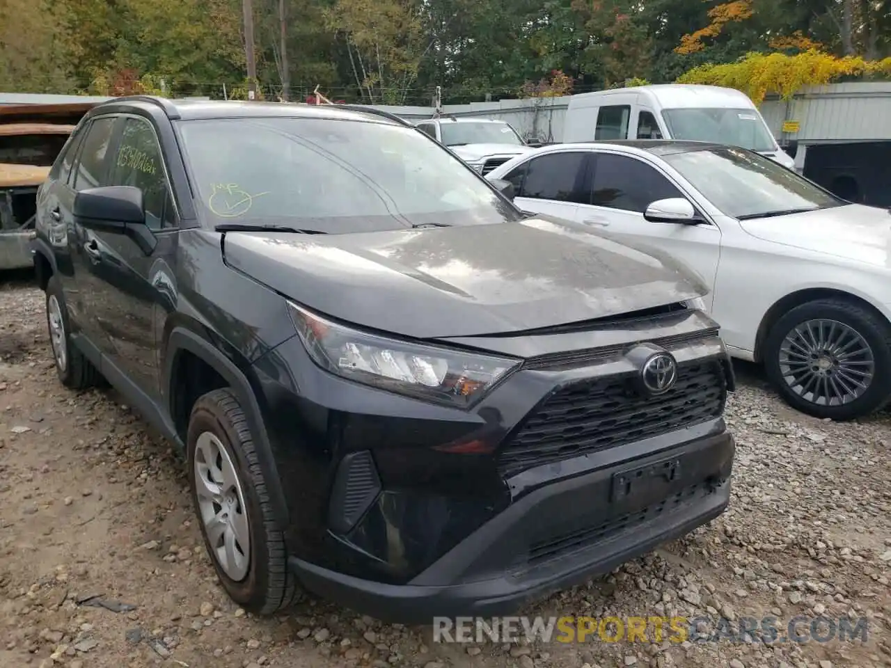 1 Photograph of a damaged car 2T3F1RFV5LC098622 TOYOTA RAV4 2020