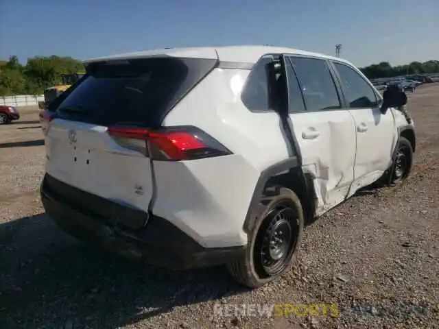 4 Photograph of a damaged car 2T3F1RFV5LC113815 TOYOTA RAV4 2020