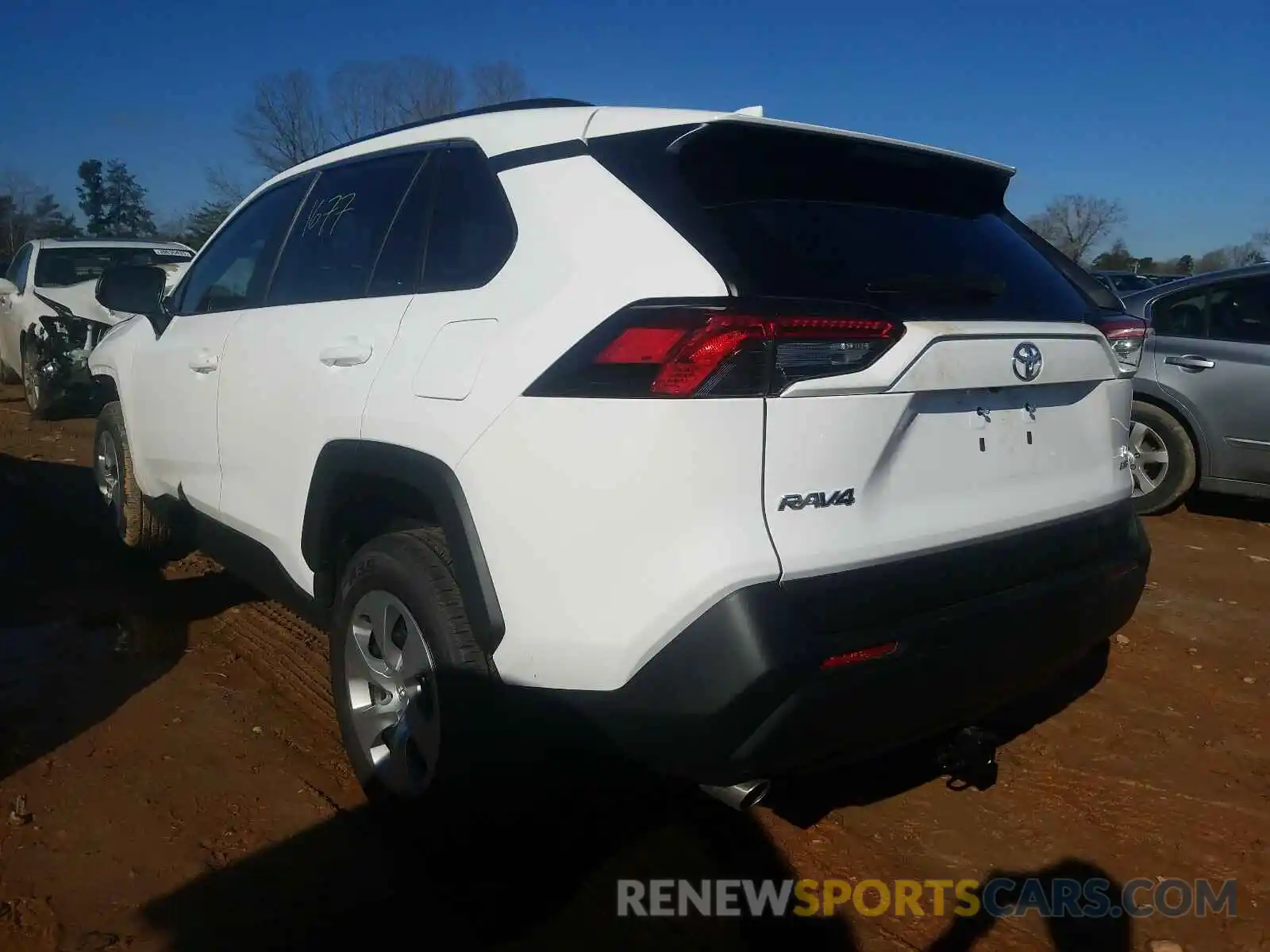 3 Photograph of a damaged car 2T3F1RFV5LC130257 TOYOTA RAV4 2020