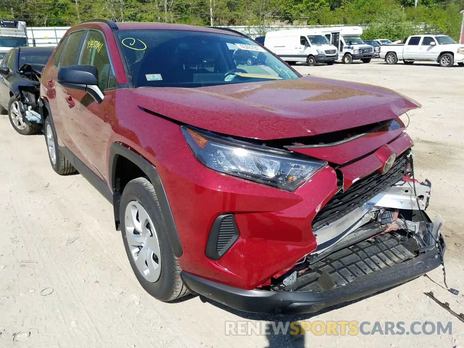 1 Фотография поврежденного автомобиля 2T3F1RFV5LW094472 TOYOTA RAV4 2020