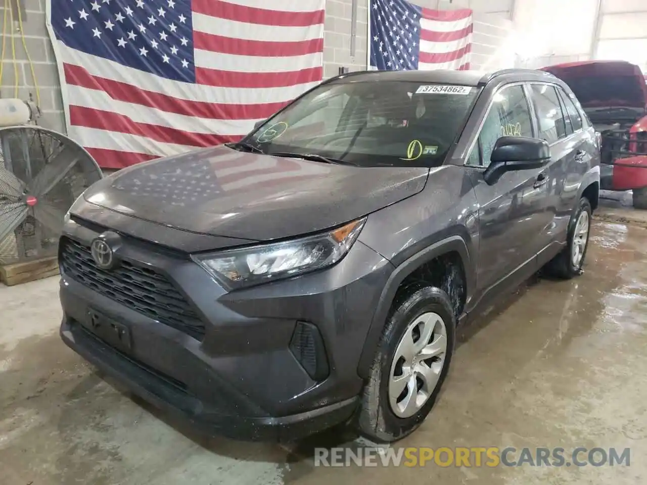 2 Photograph of a damaged car 2T3F1RFV5LW104028 TOYOTA RAV4 2020