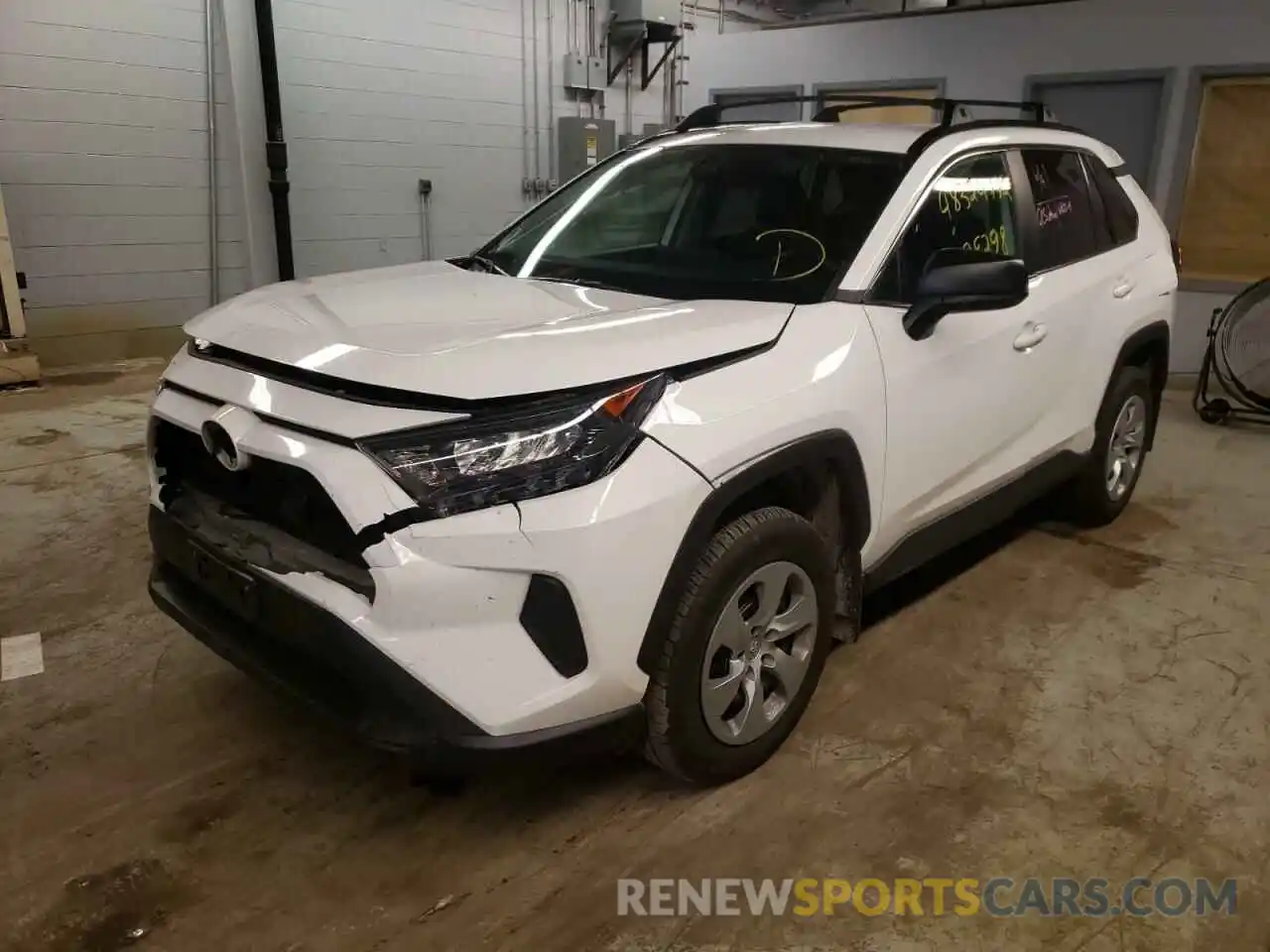 2 Photograph of a damaged car 2T3F1RFV6LC070957 TOYOTA RAV4 2020