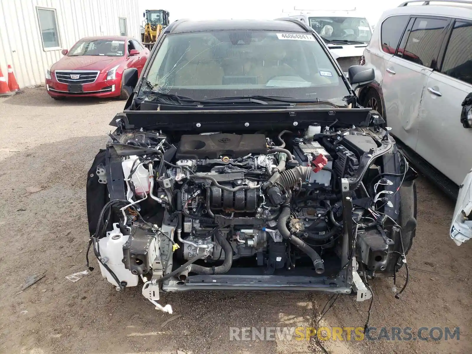 7 Photograph of a damaged car 2T3F1RFV6LC079075 TOYOTA RAV4 2020